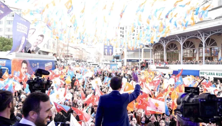 AK Parti İBB Başkan Adayı Kurum: “Sizin reklam bütçesine ayırdığınız kaynakları biz kentsel dönüşüme harcayacağız”