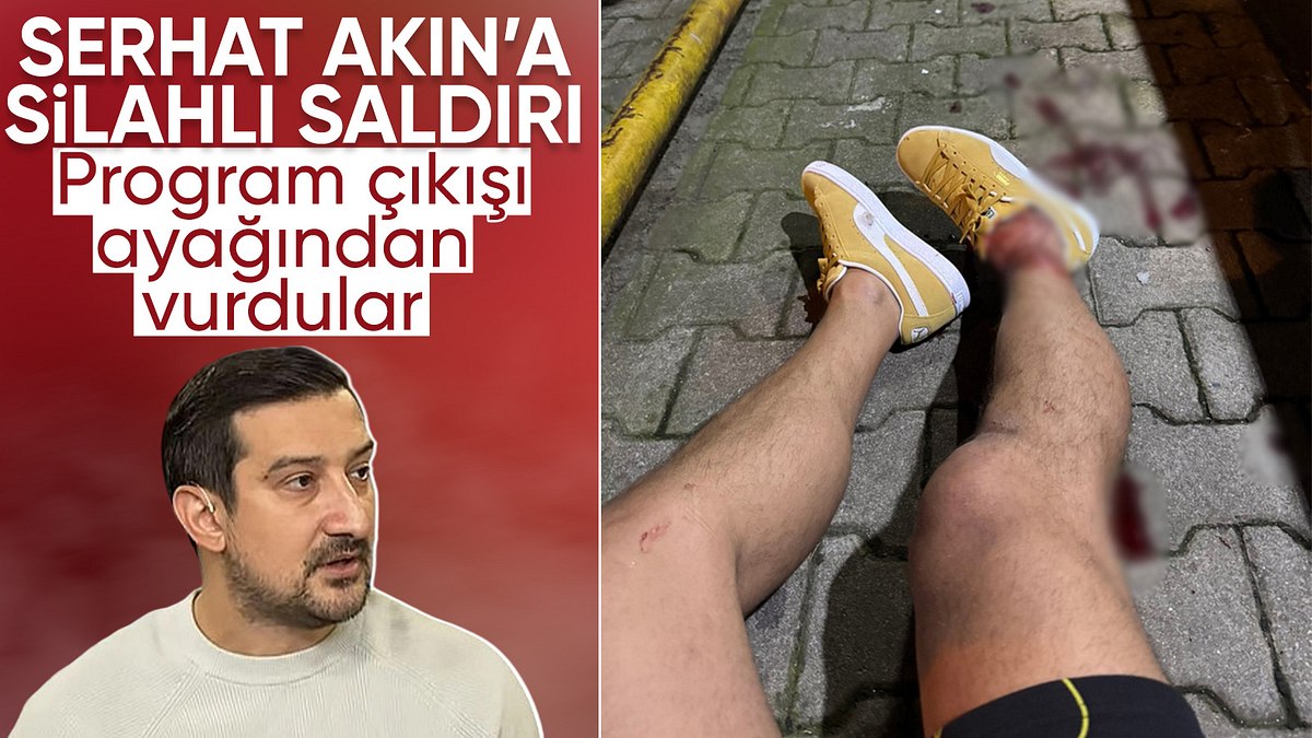 Fenerbahçe’nin eski futbolcusu Serhat Akın’a silahlı saldırı