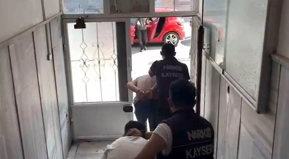 Kayseri’de Uyuşturucu Operasyonu