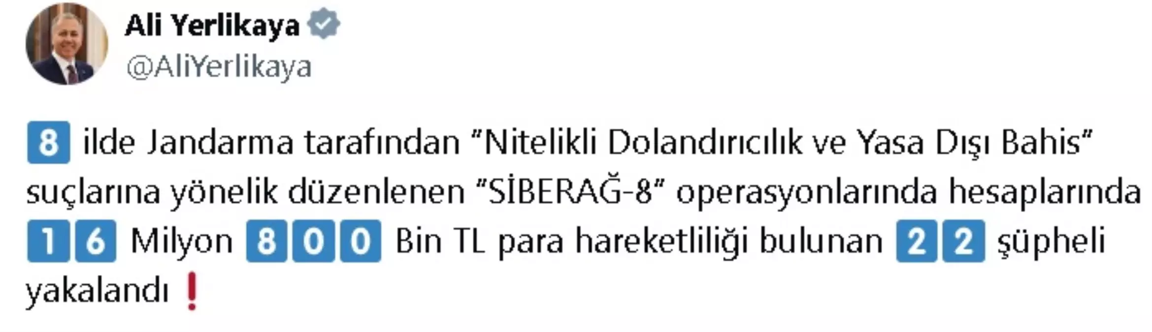 Siberağ-8 Operasyonu: 22 Şüpheli Yakalandı