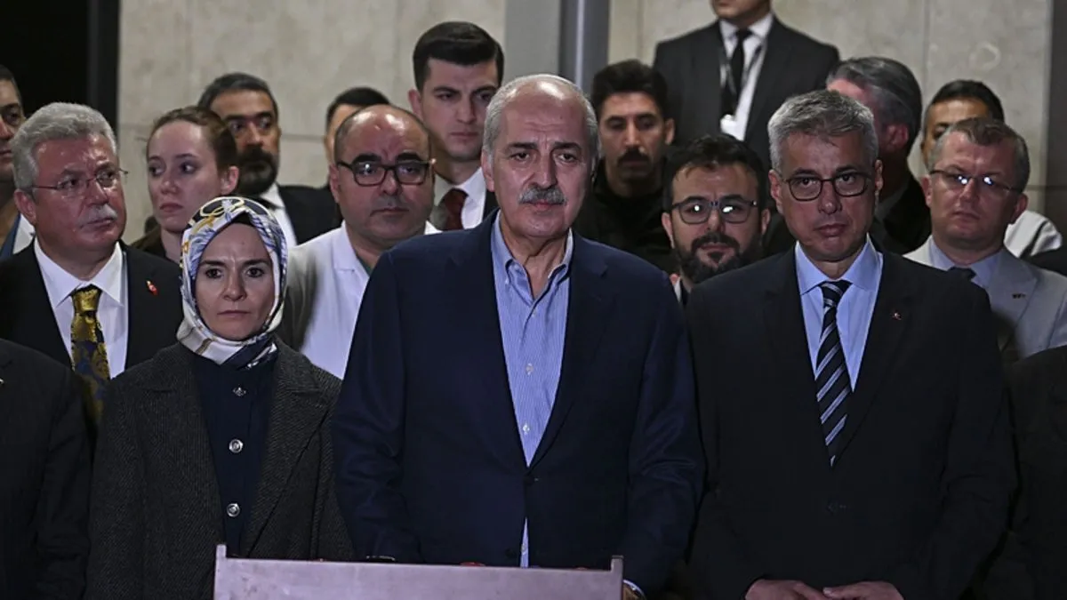 TBMM Başkanı Numan Kurtulmuş: Terör Türkiye’de tutunamayacaktır