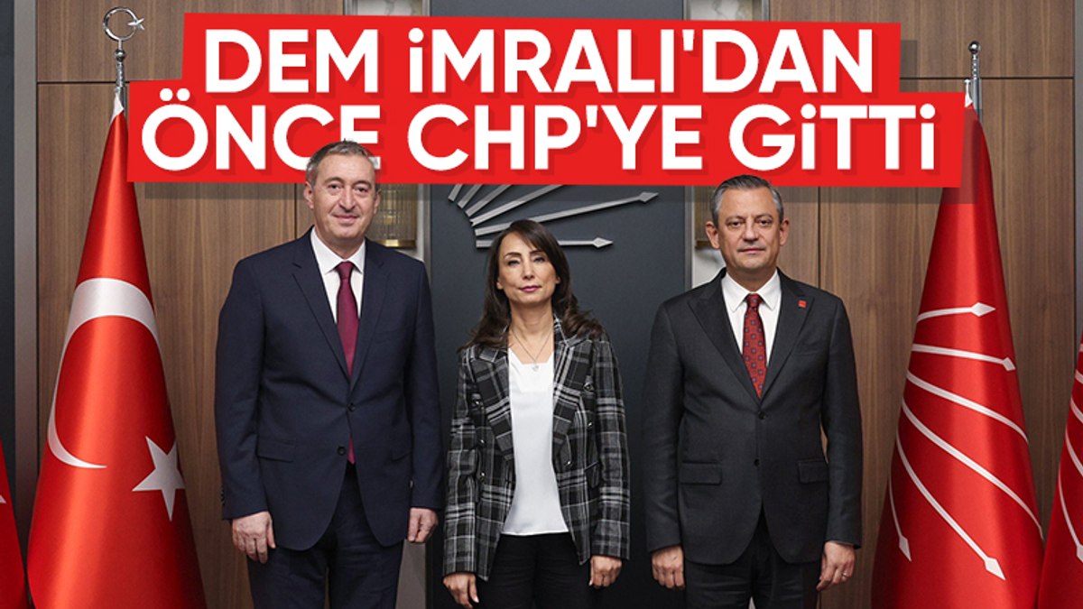 DEM Parti’den CHP’ye ziyaret