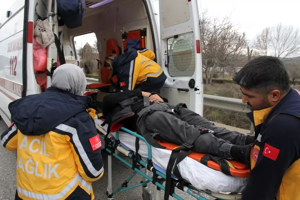 Manisa’da Trafik Kazası: Bir Yaralı