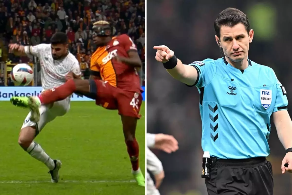 Kayıtlar açıklandı: Halil Umut Meler, Galatasaray’ın penaltısında VAR ile ne konuştu?