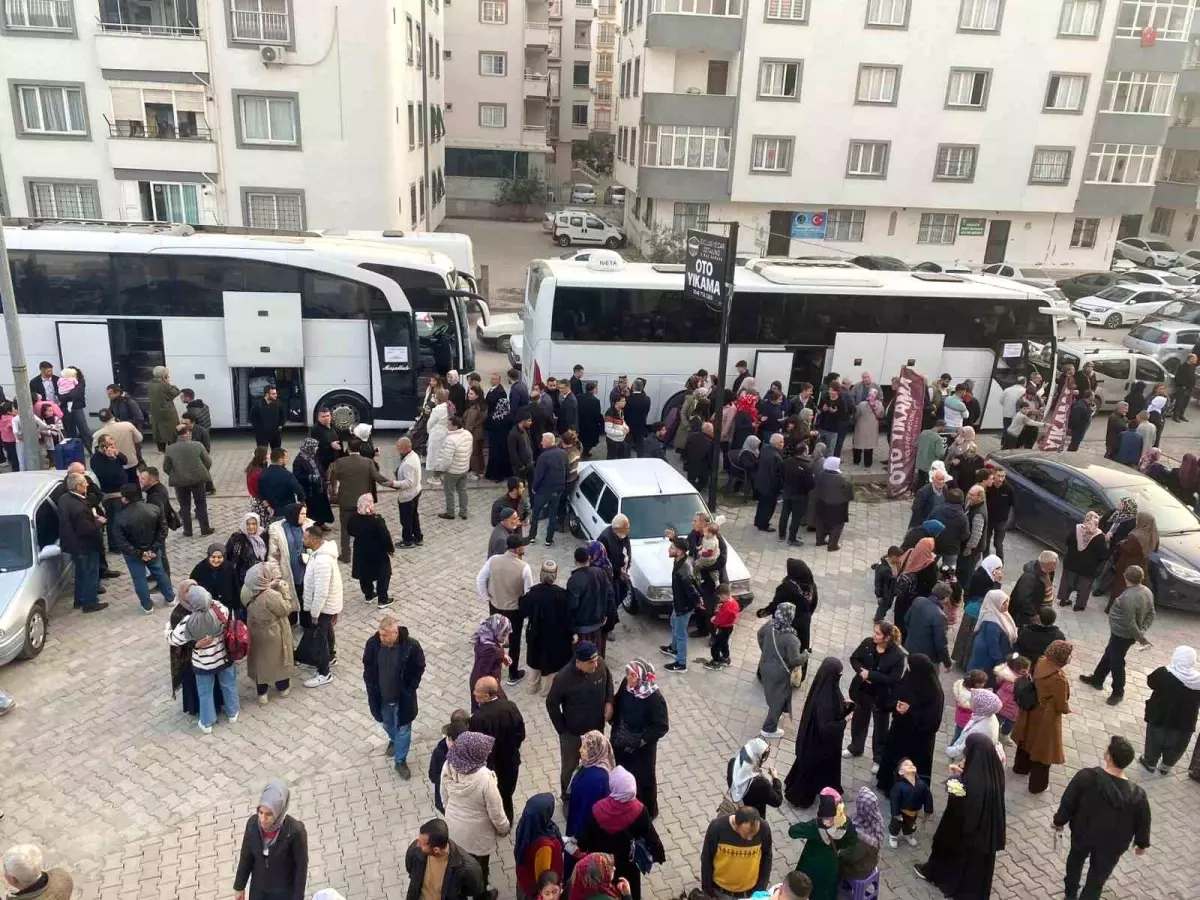 Osmaniye’den Umre Kafilesi Uğurlandı